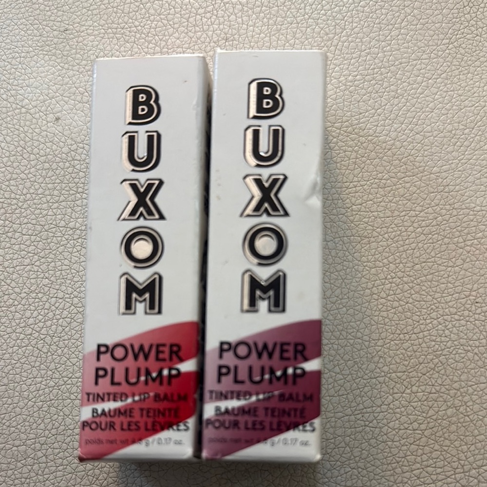 Buxom Power Plump Tinted Lip Balm Duo - Pink Shades
